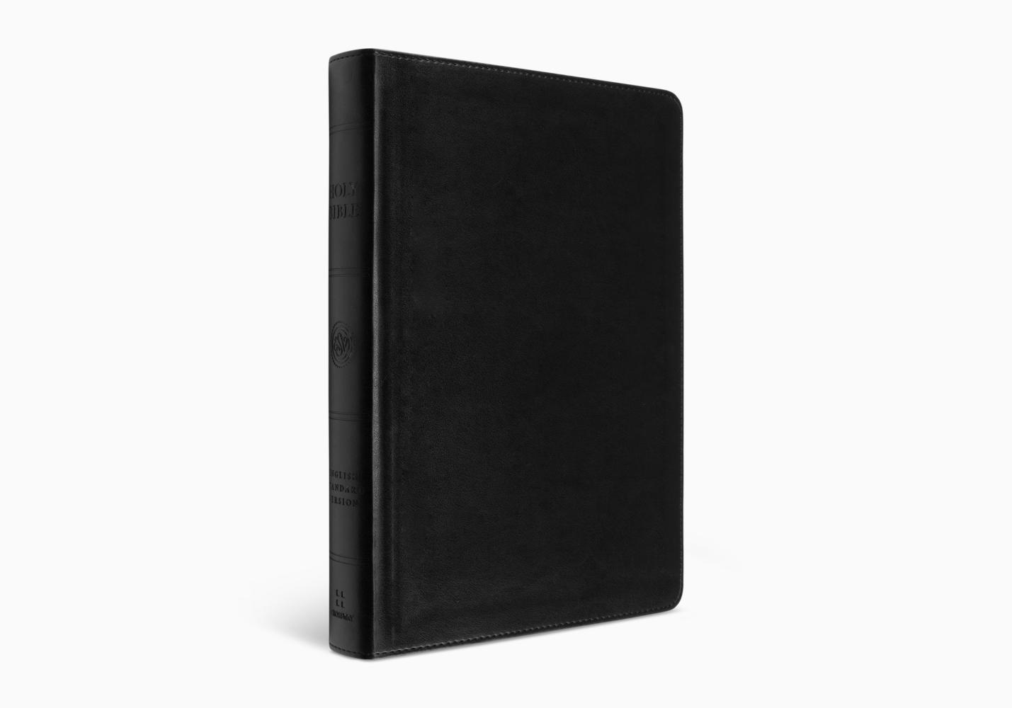 ESV Large Print Bible, TruTone Black