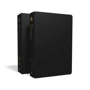 ESV Reformation Study Bible - Black Seville Cowhide with Gold Gilding