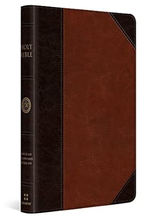 ESV Thinline Bible - TruTone, Brown/Cordovan, Portfolio Design