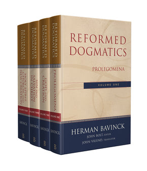 Publisher Overstock - Reformed Dogmatics - 4 Vols.  (Bavinck) (Printed Case Hardcover)