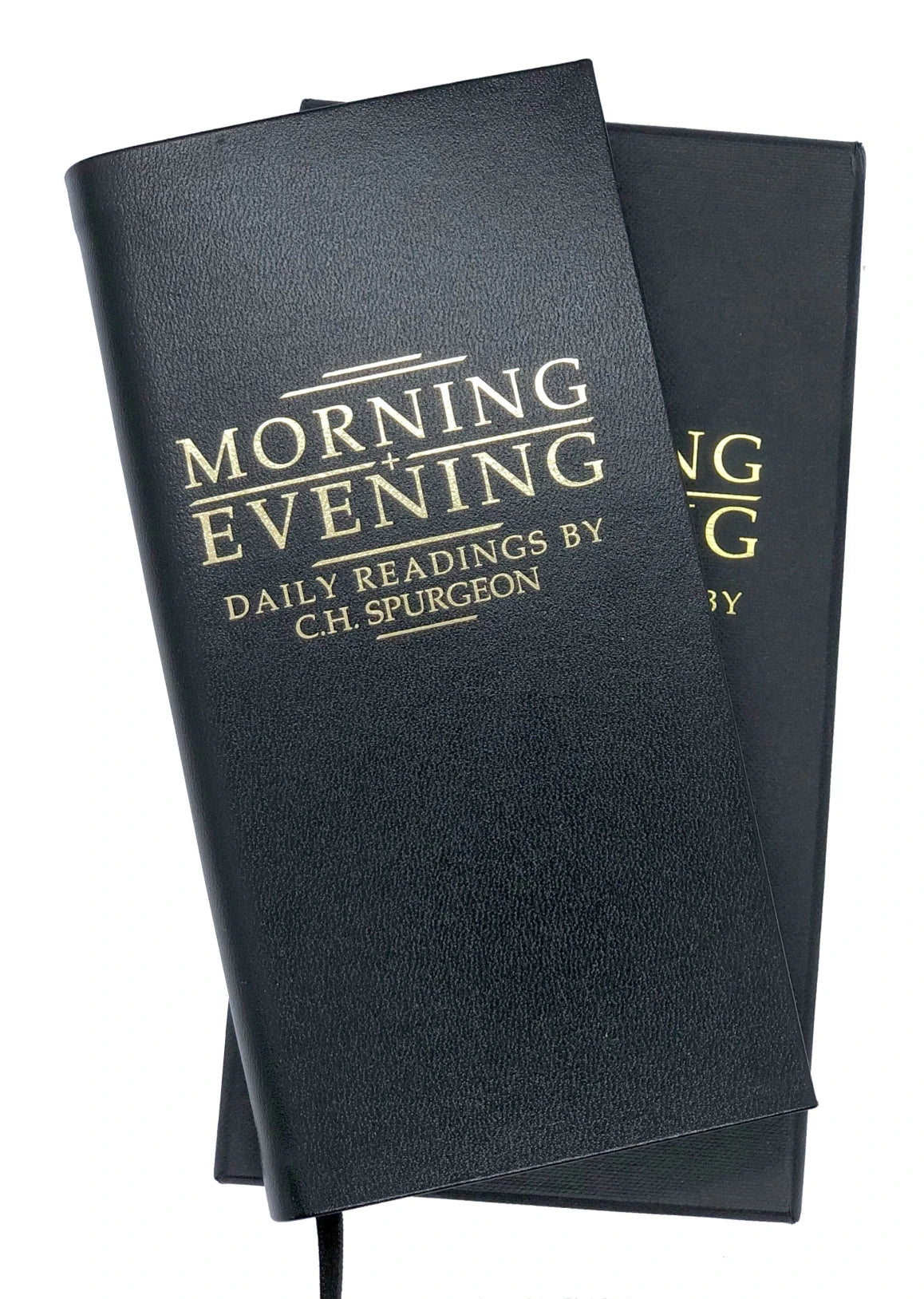 Morning and Evening Black Leather - Daily Readings by C. H. Spurgeon