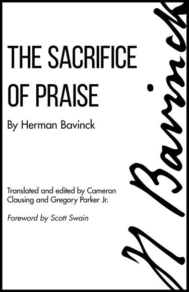 The Sacrifice of Praise (Bavinck)