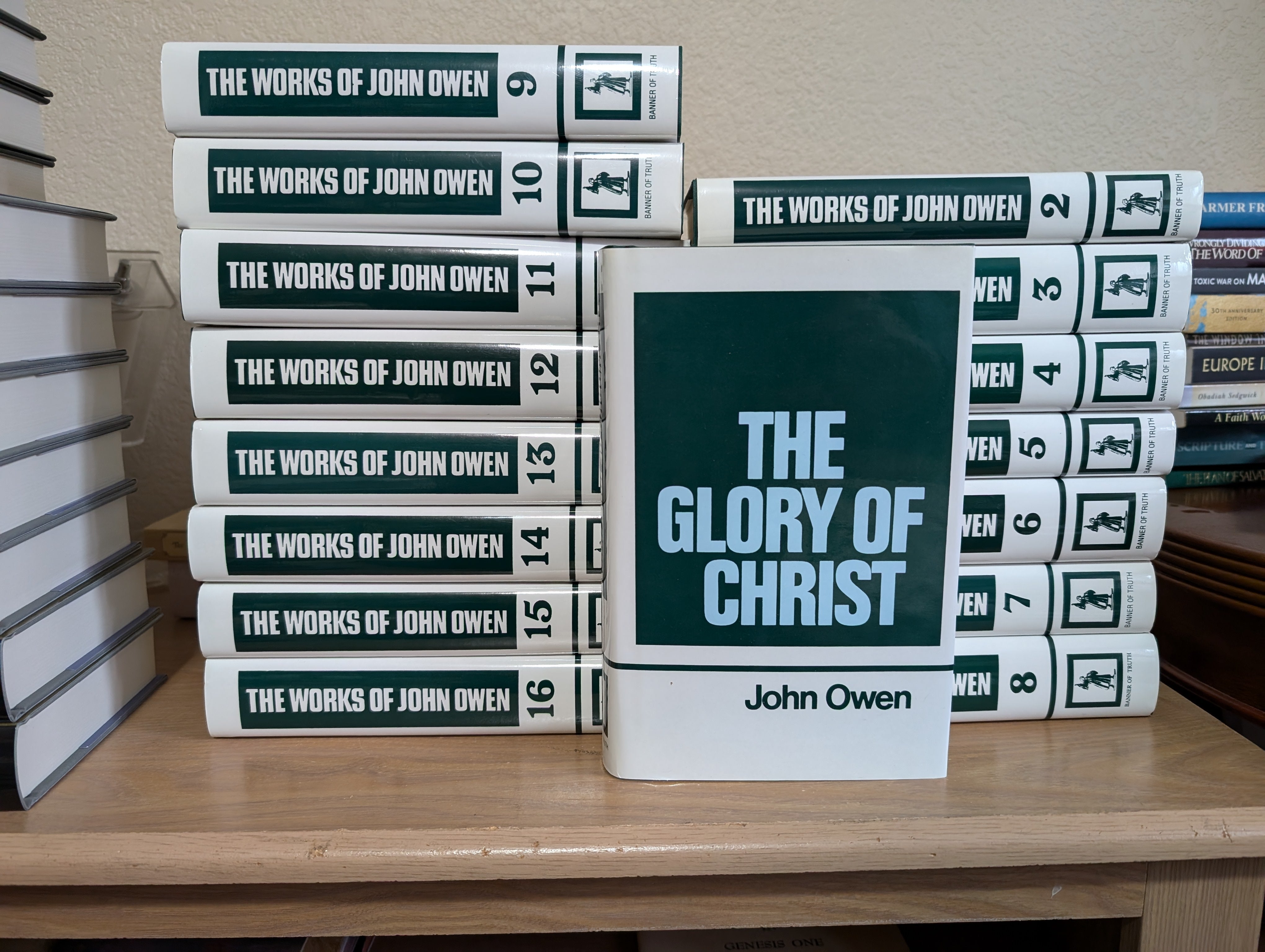 USED - The Works of John Owen - 16 Vols  -  USED