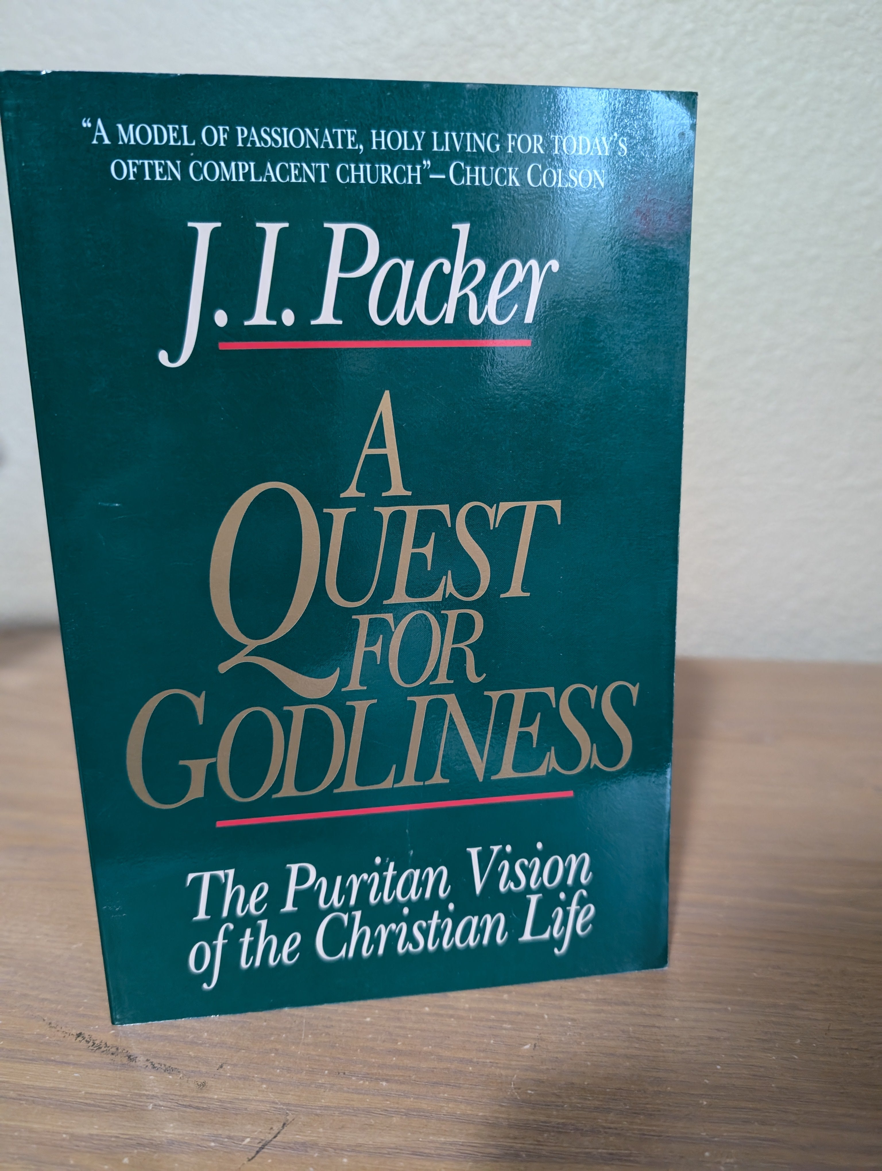 USED -  A Quest for Godliness: The Puritan Vision of the Christian Life (Packer)  USED