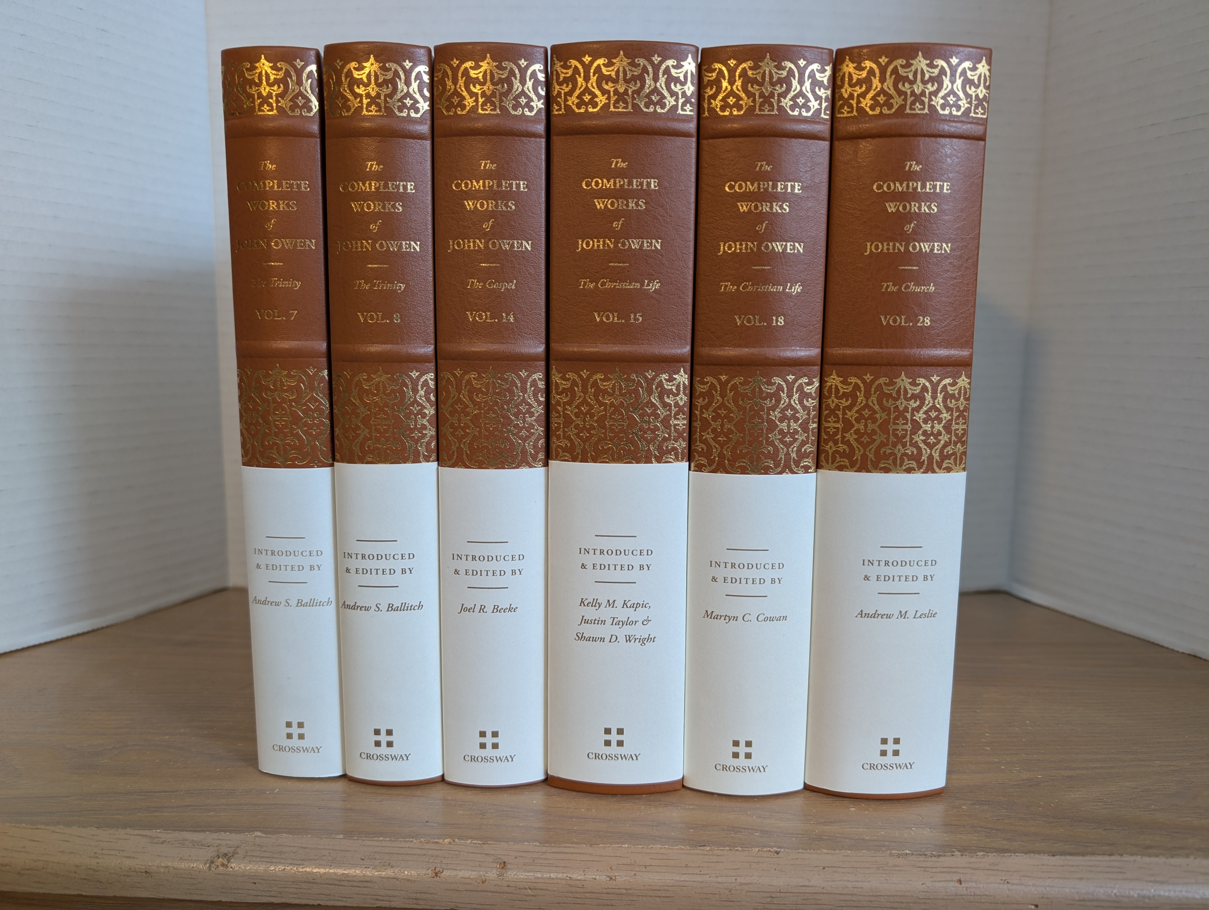 The Complete Works of John Owen - 6 Volume Bundle (Vols 7, 8, 14, 15,18, 28)