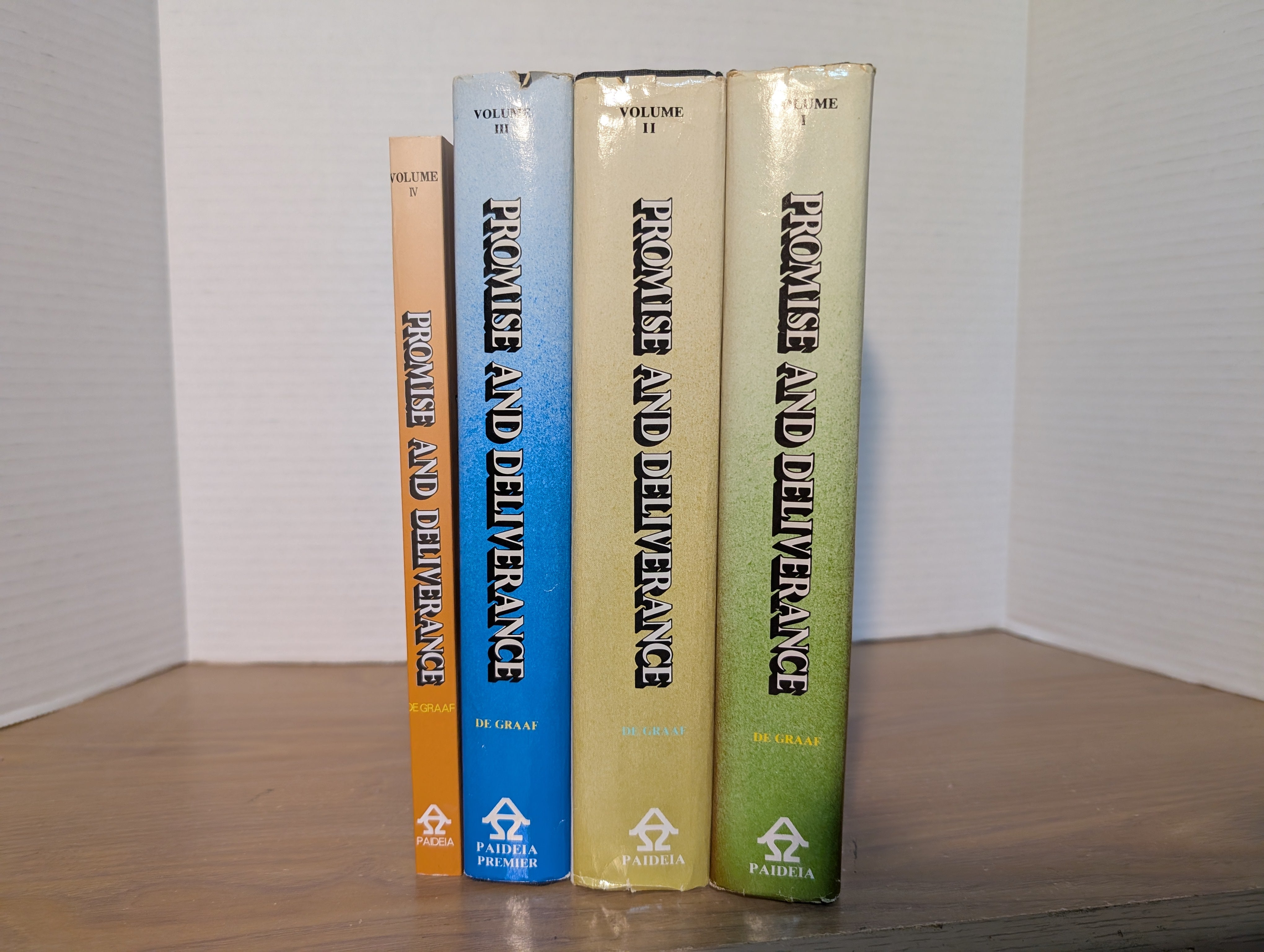 USED - Promise and Deliverance - 4 vols (De Graaf)  USED