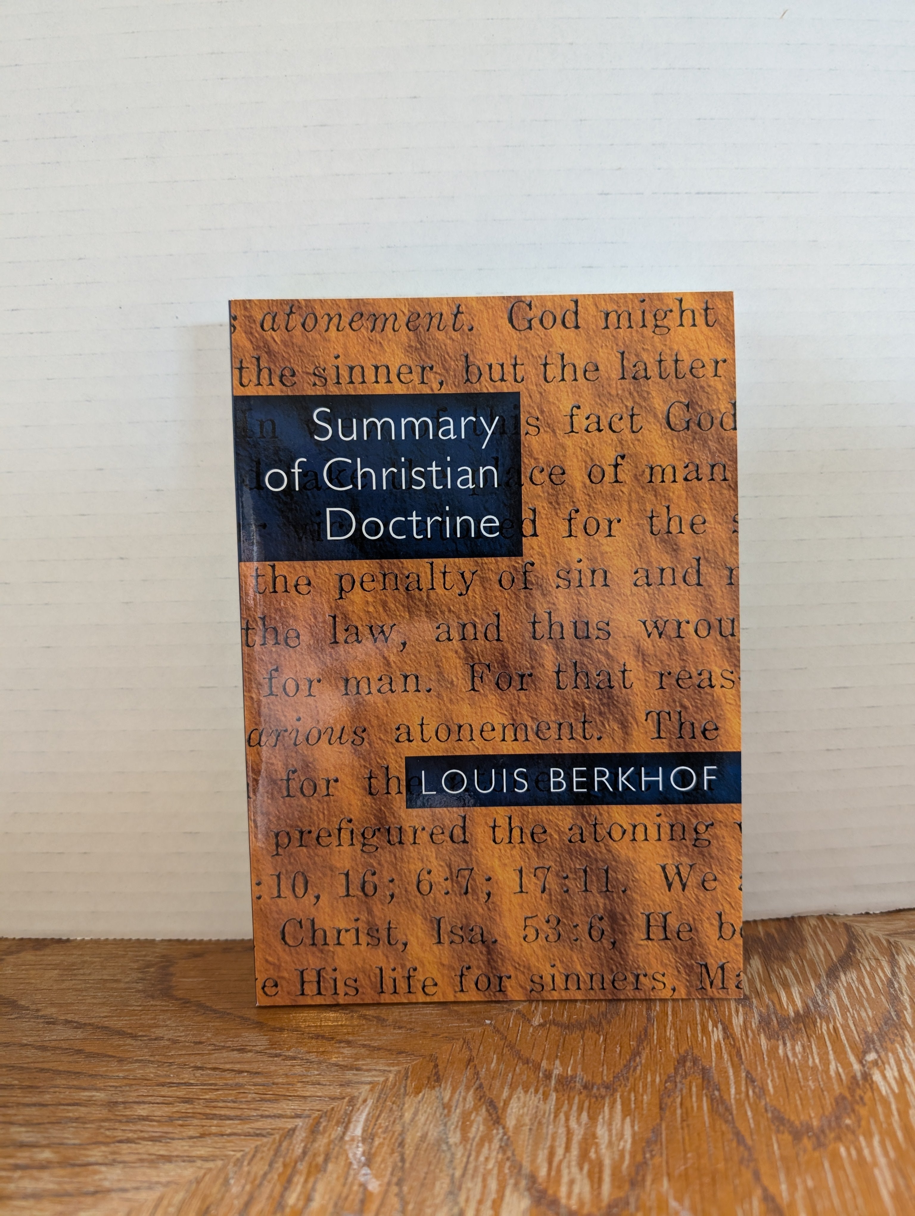 USED- Summary of Christian Doctrine (By Louis Berkhof) - USED