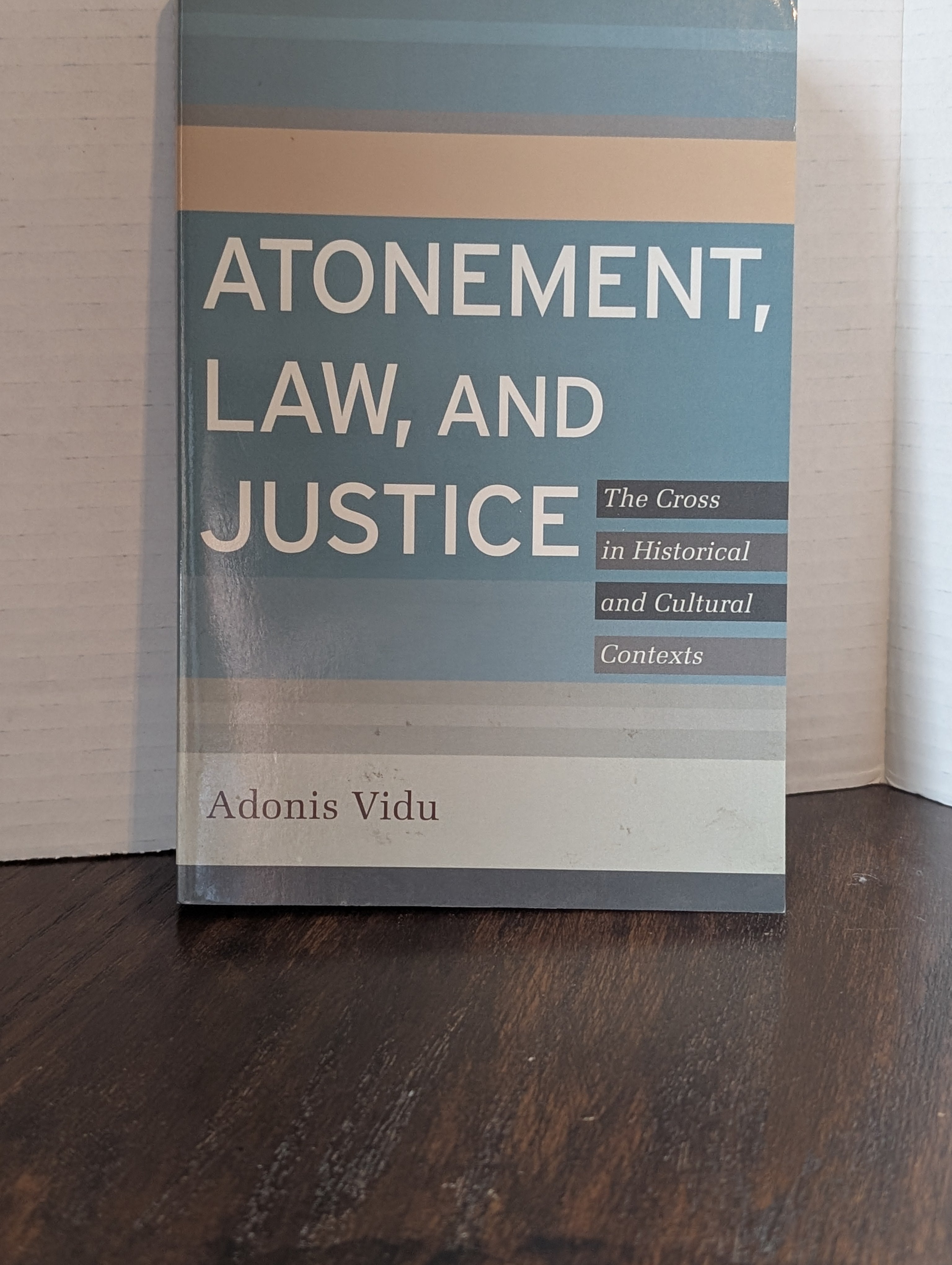 USED - Atonement, Law and Justice (Adonis Vidu) - USED