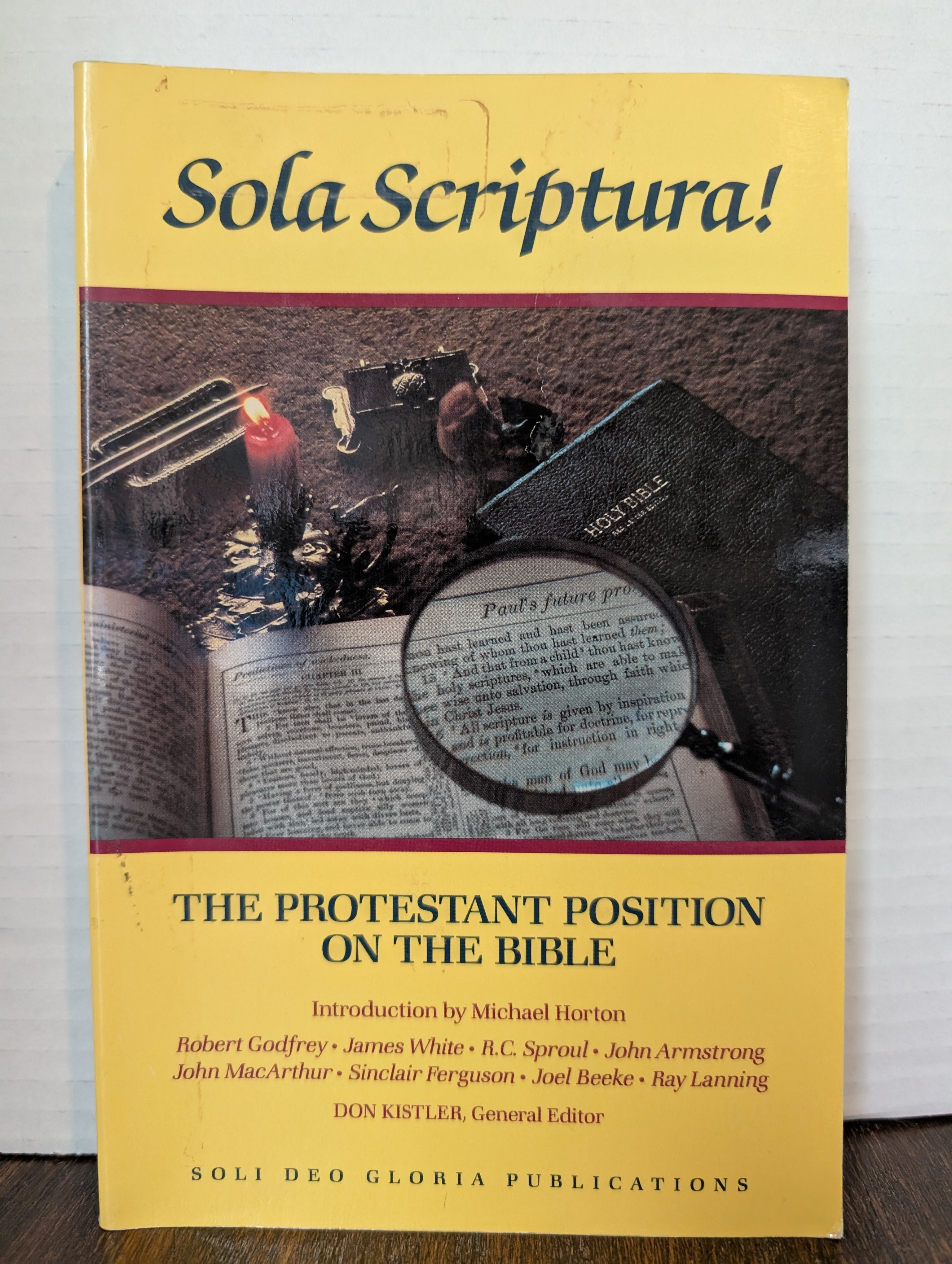USED - Sola Scriptura (Rev. Don Kistler) - USED