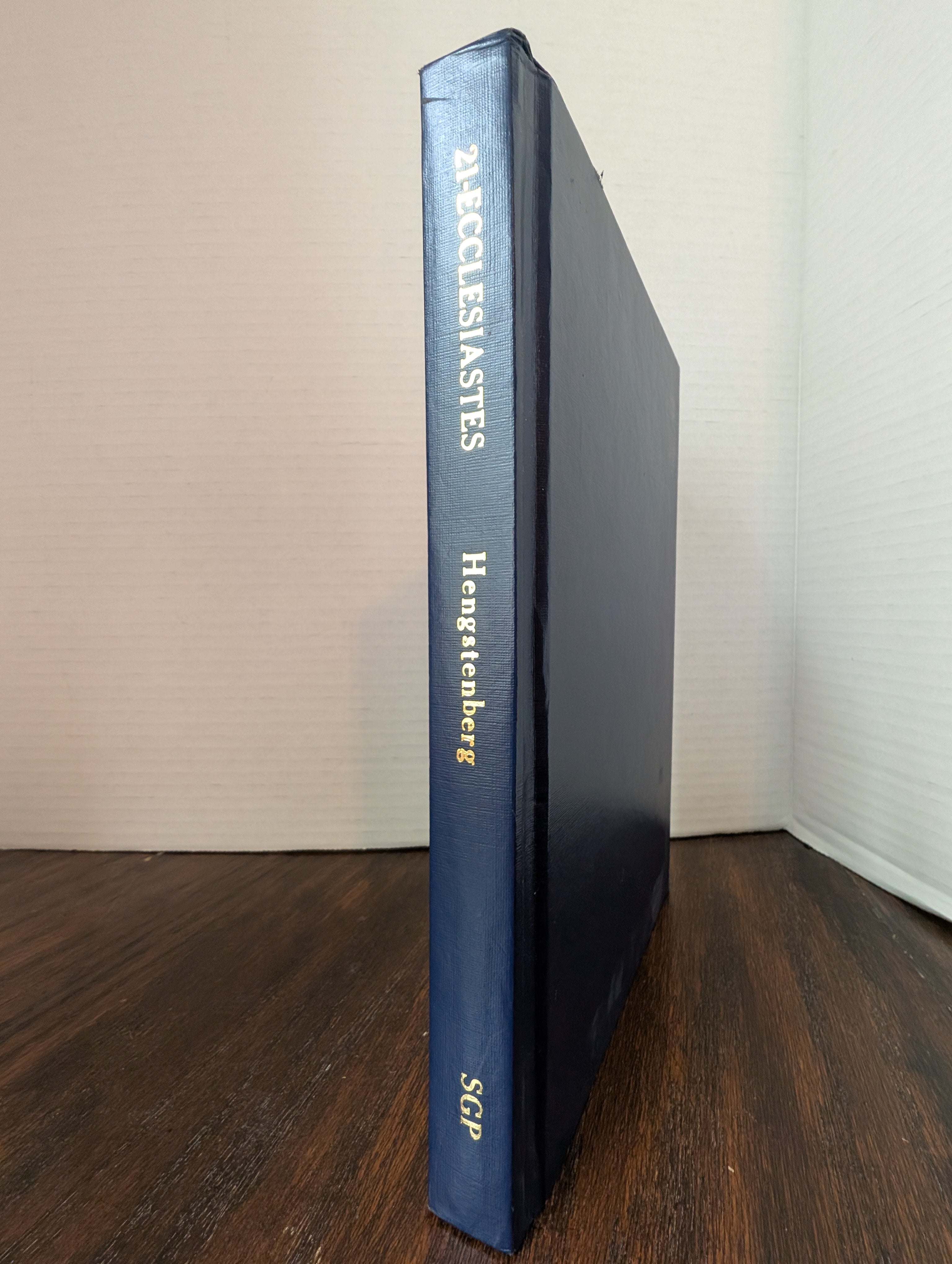 USED - Ecclesiastes (Ernest Hengstenberg) - USED