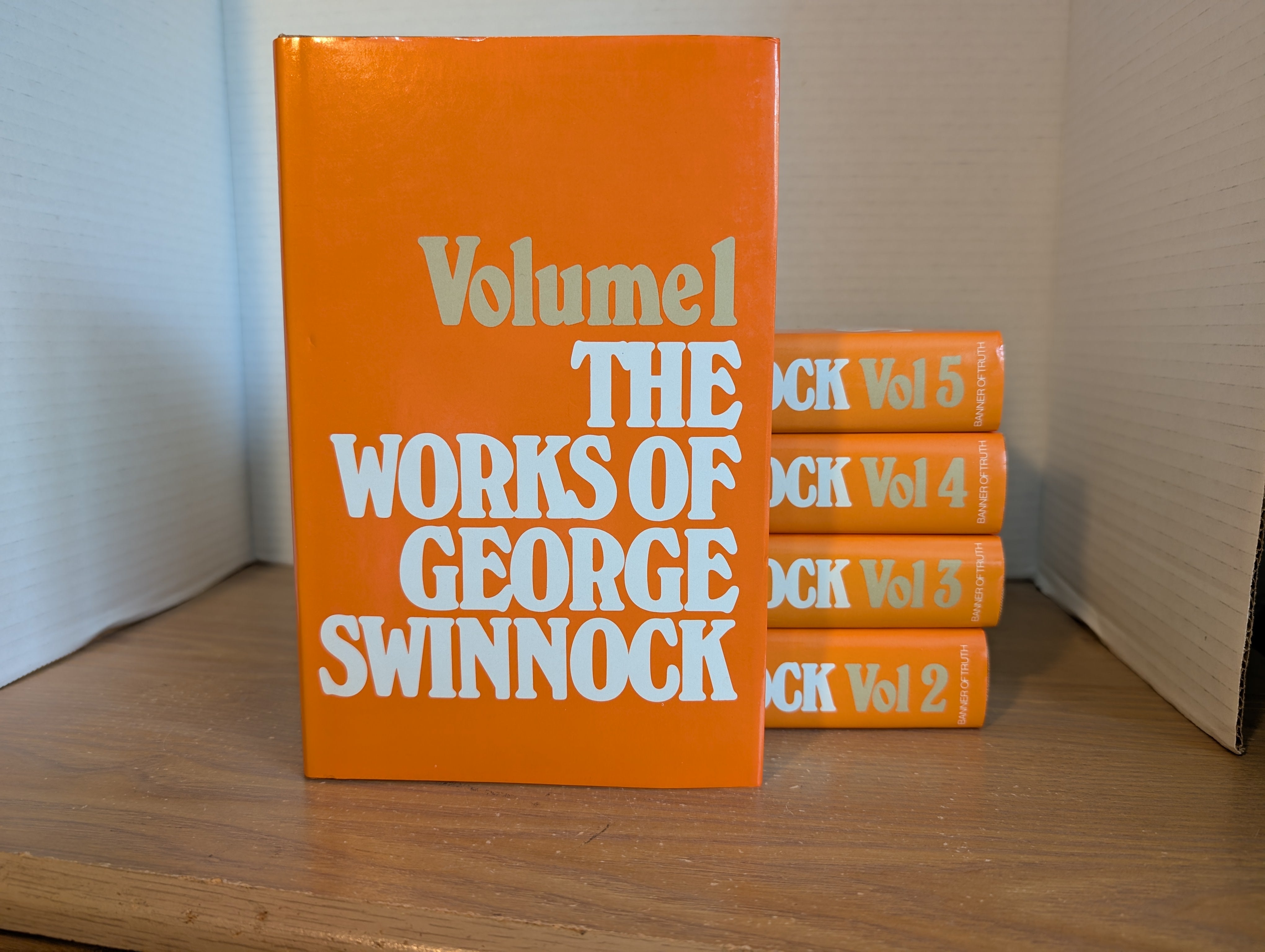 USED - The Works of George Swinnock 5 volumes -  USED