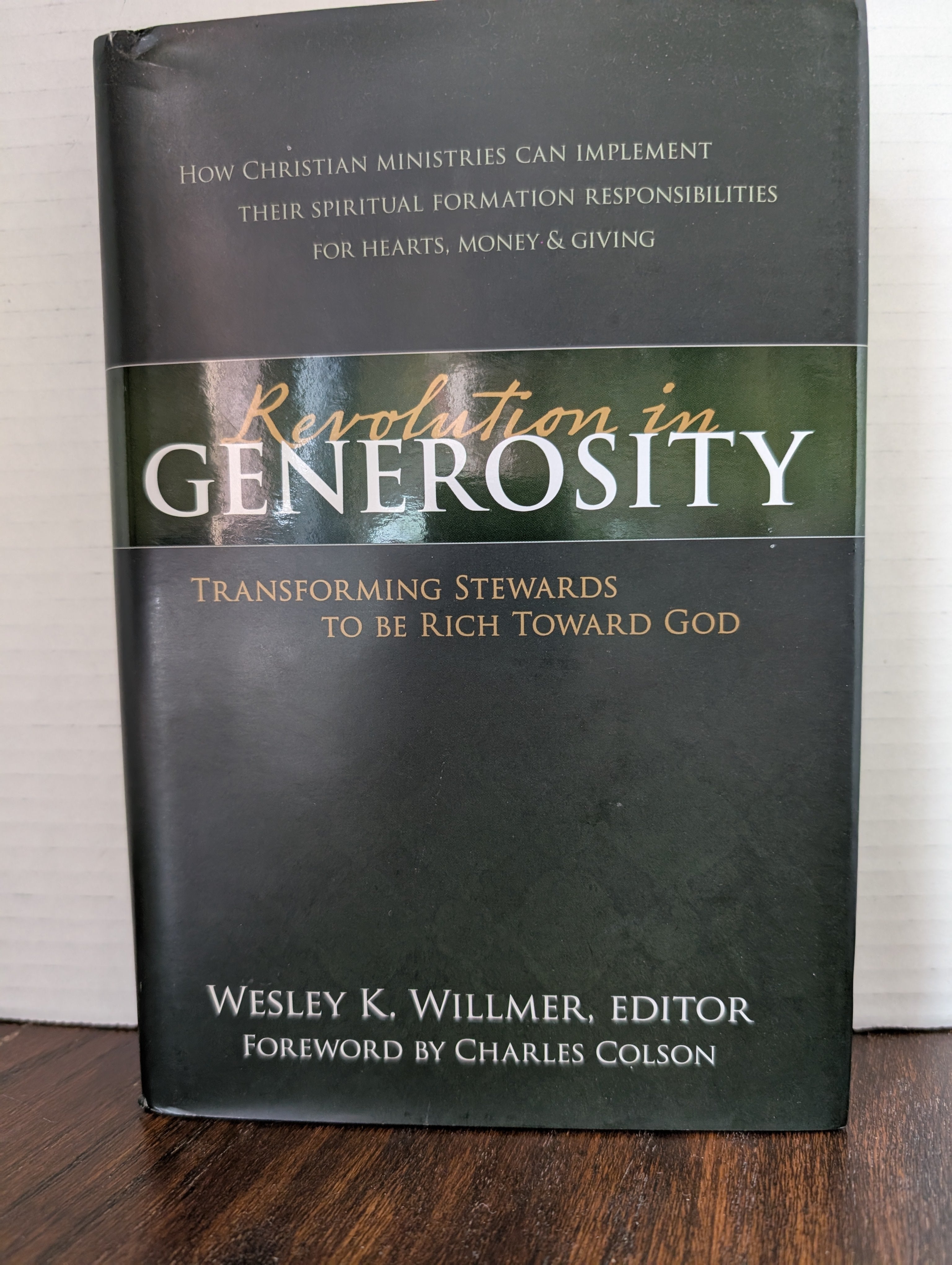 USED - Revolution in Generosity (Wesley Willmer) - USED