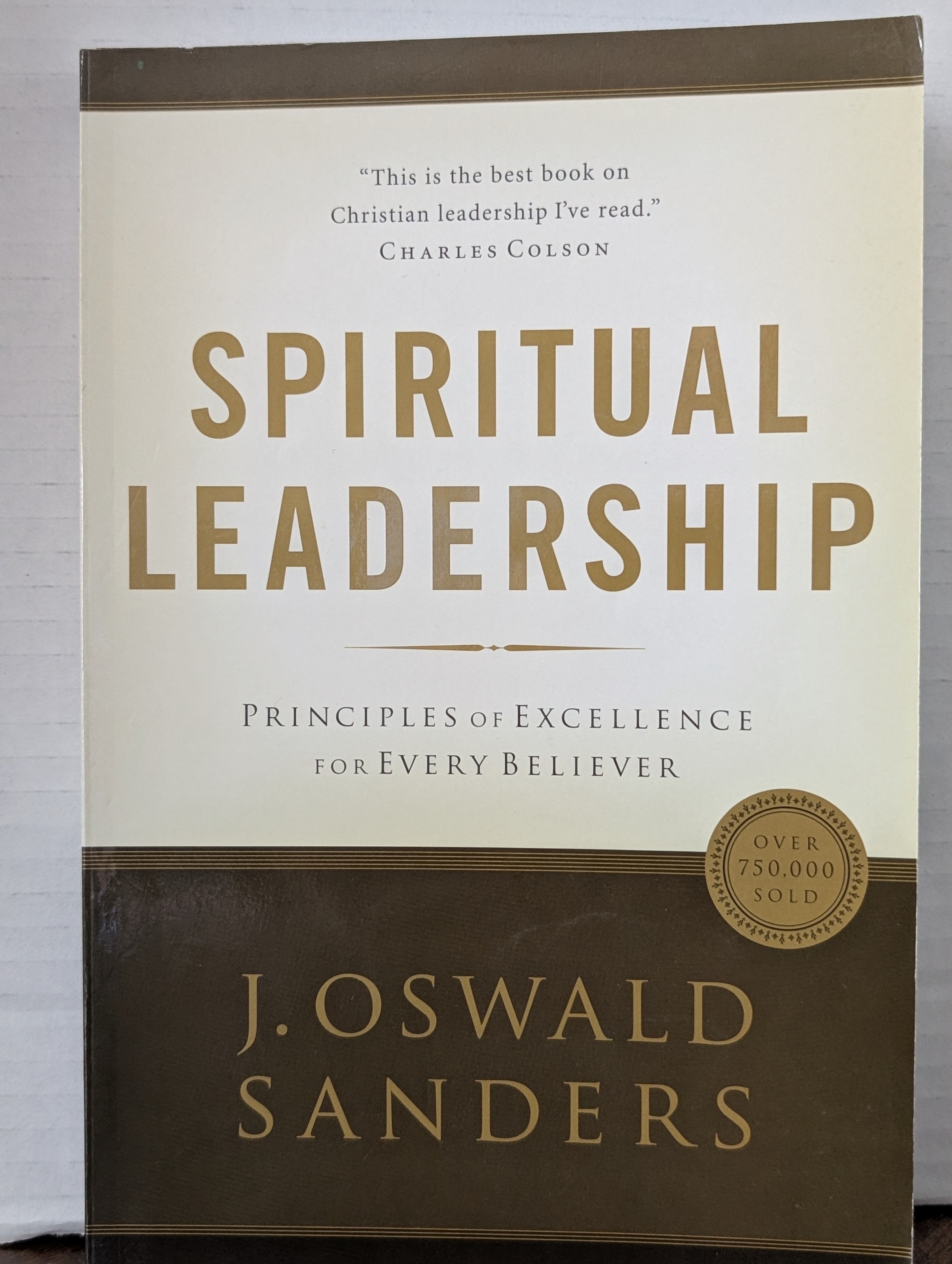 USED - Spiritual Leadership (Oswald Sanders) - USED