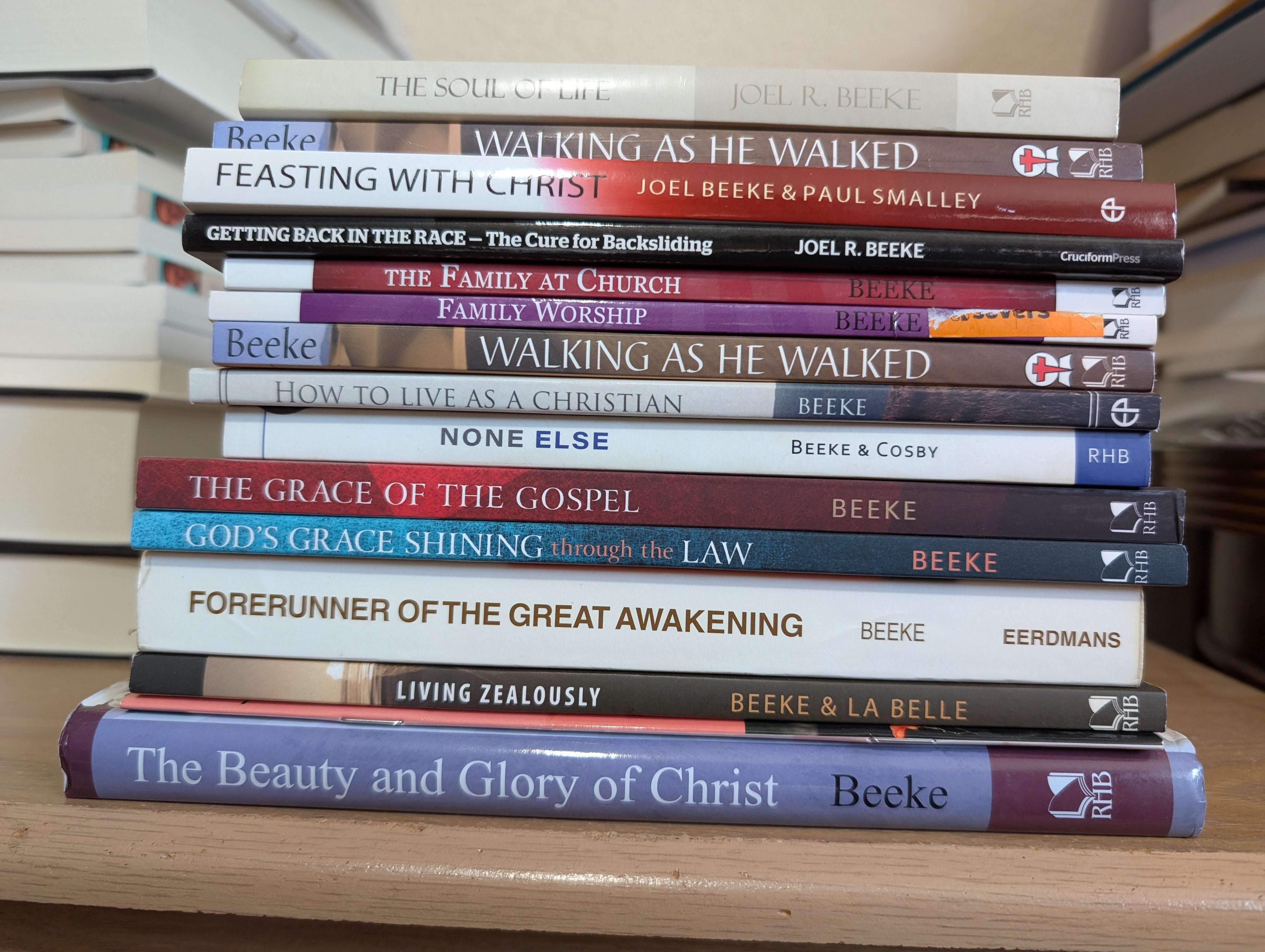USED - Joel Beeke Book Bundle - 14 Used books