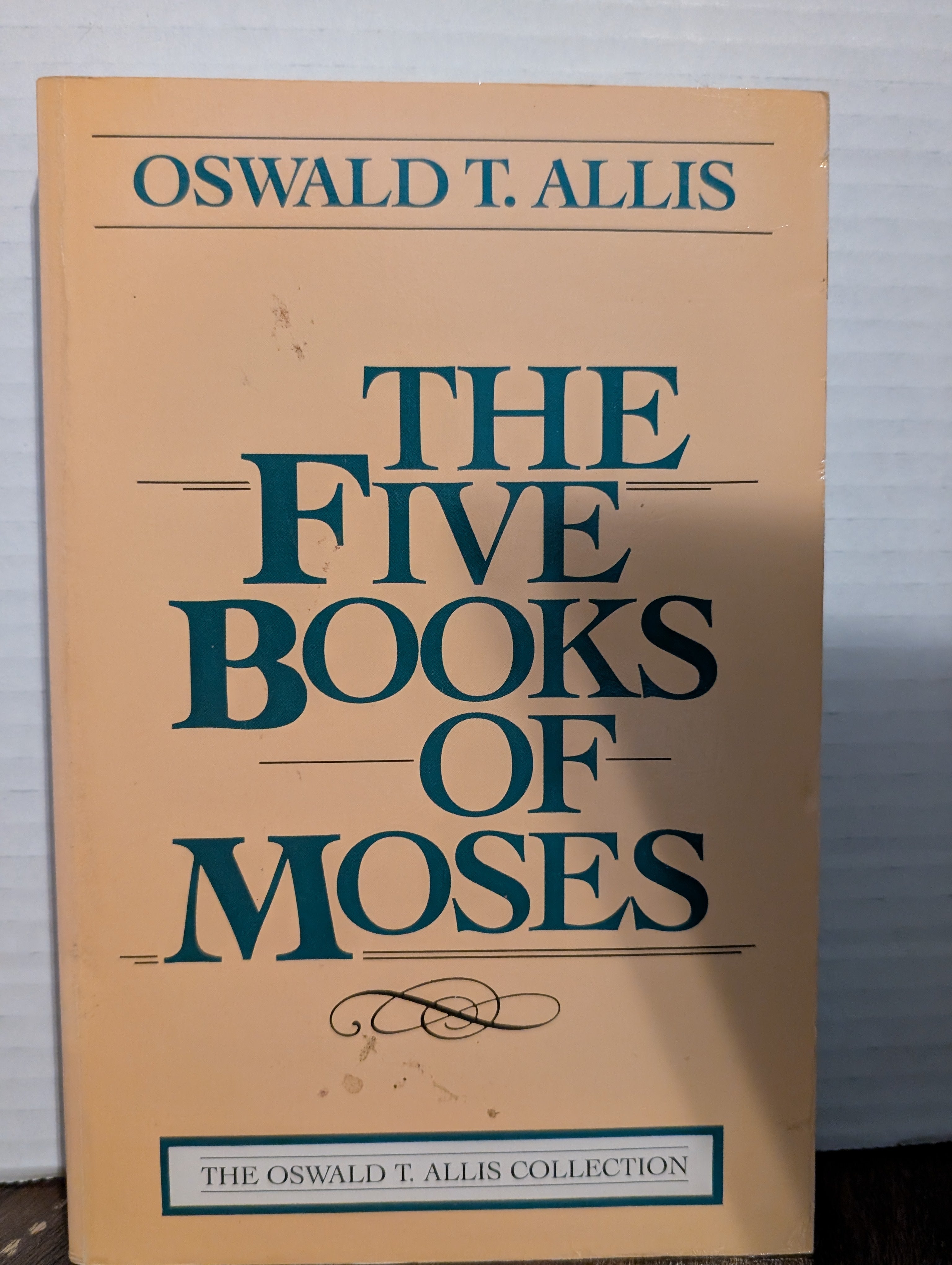 USED - The Five Books of the Moses (Oswald T Allis) - USED