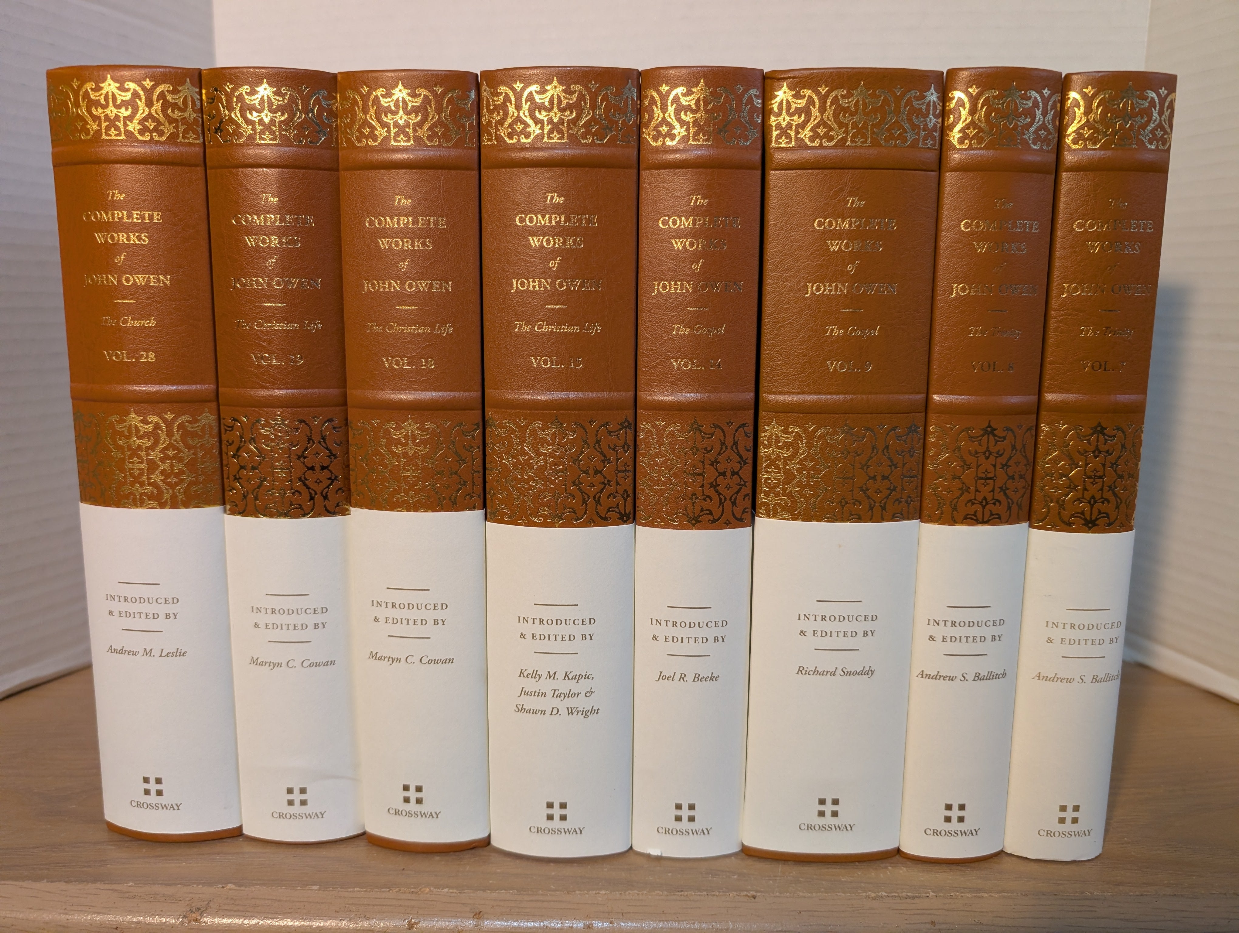 The Complete Works of John Owen - 8 Volume Bundle (Vols 7, 8,9, 14, 15, 18, 19 and 28)
