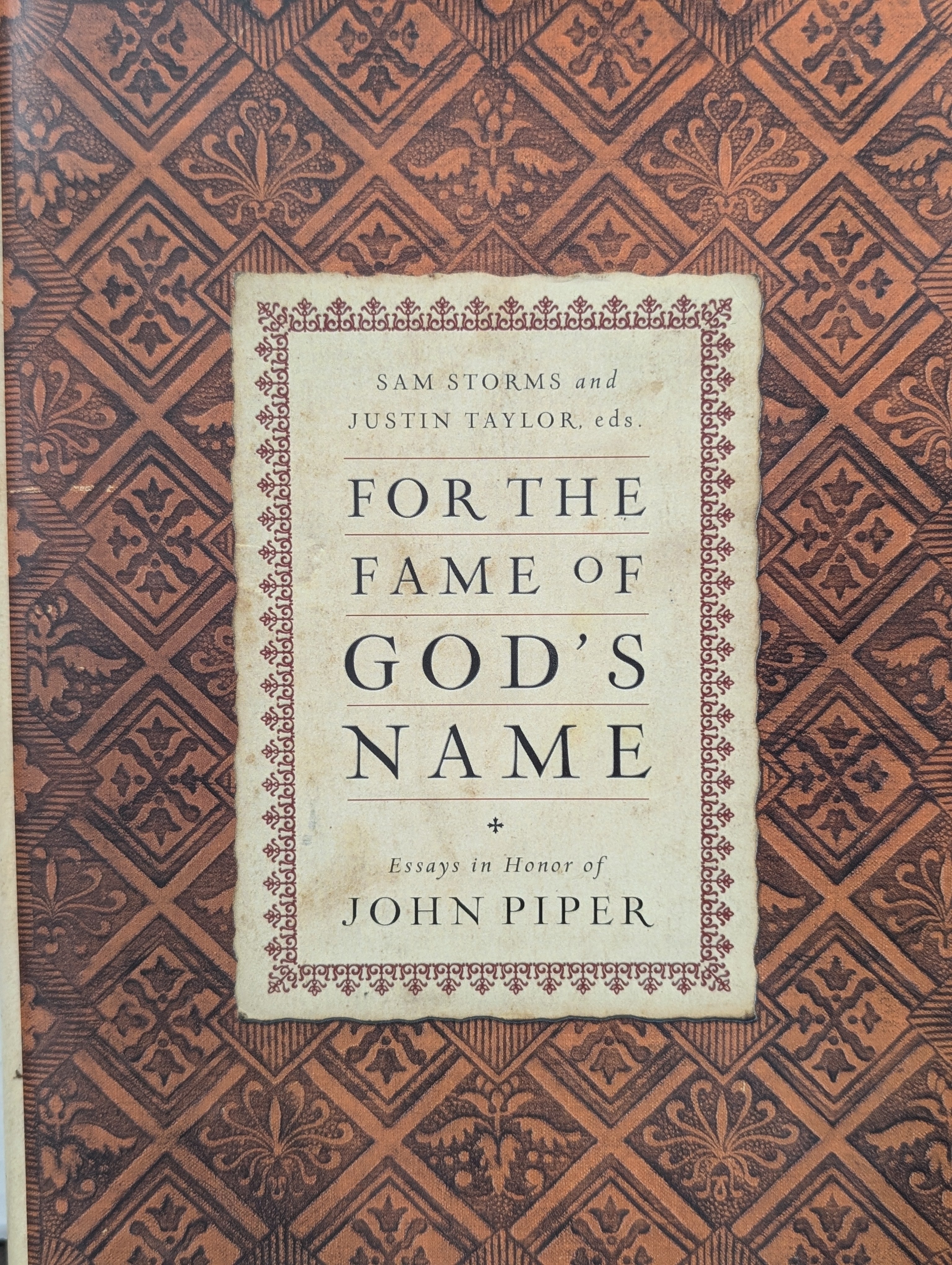 USED - For the Fame of God's Name (John Piper) - USED