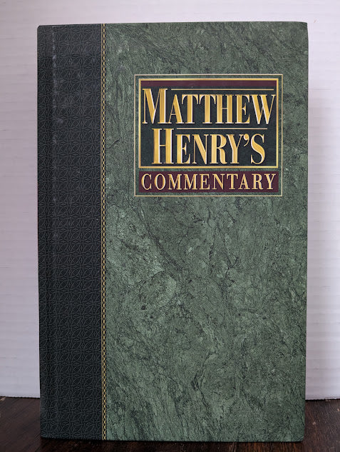 USED - Matthew Henry Commentary Matthew - John (Matthew Henry) - USED