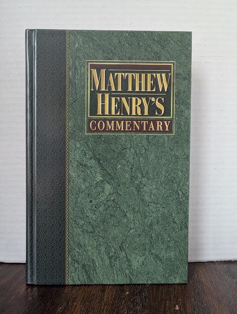 USED - Matthew Henry Commentary Joshua - Esther (Matthew Henry) - USED