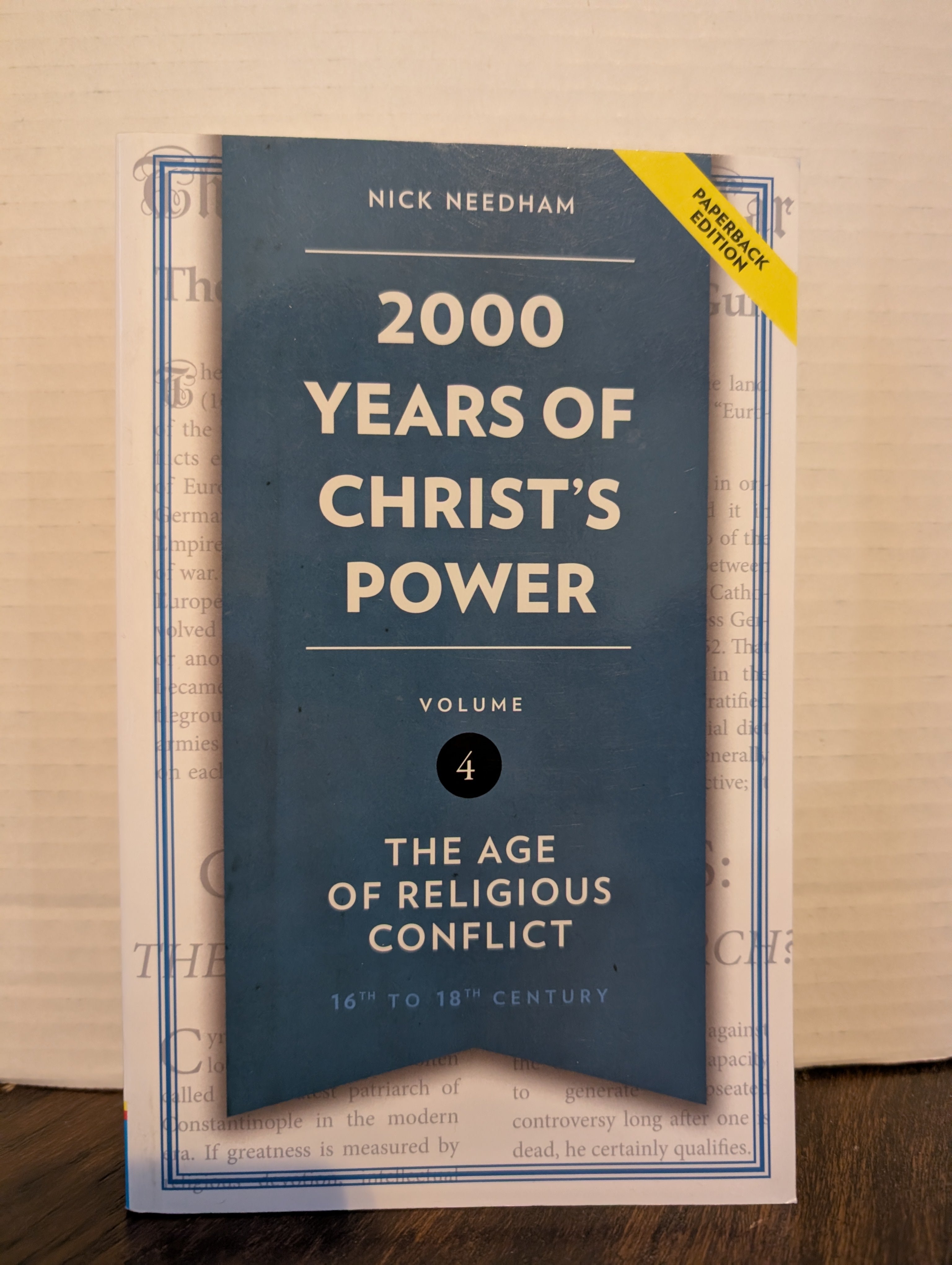 USED - 2000 Years of Christs Power Vol 4 (Nick Needham) - USED