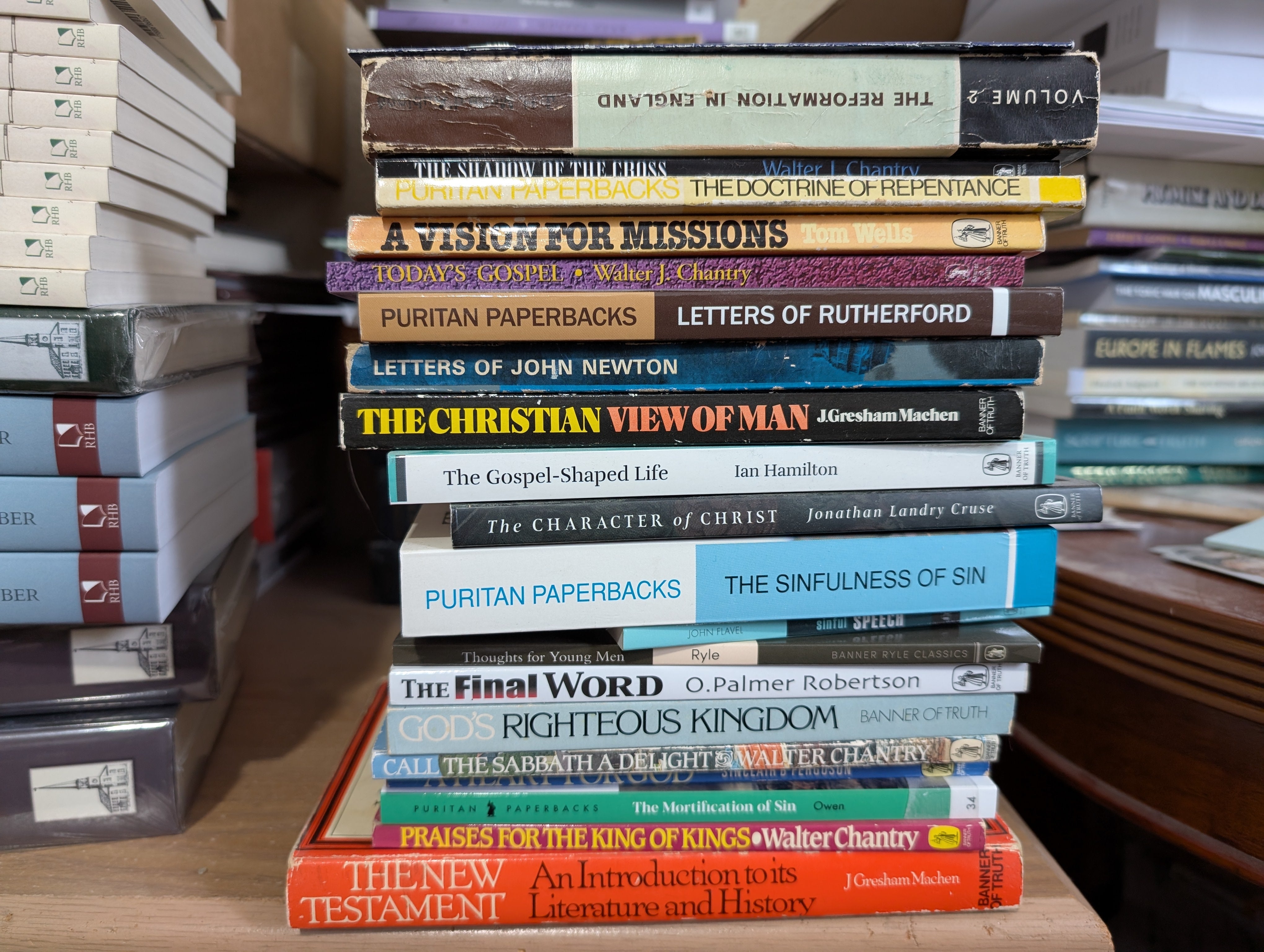 USED -  Banner of Truth 20 book Bundle  -  USED