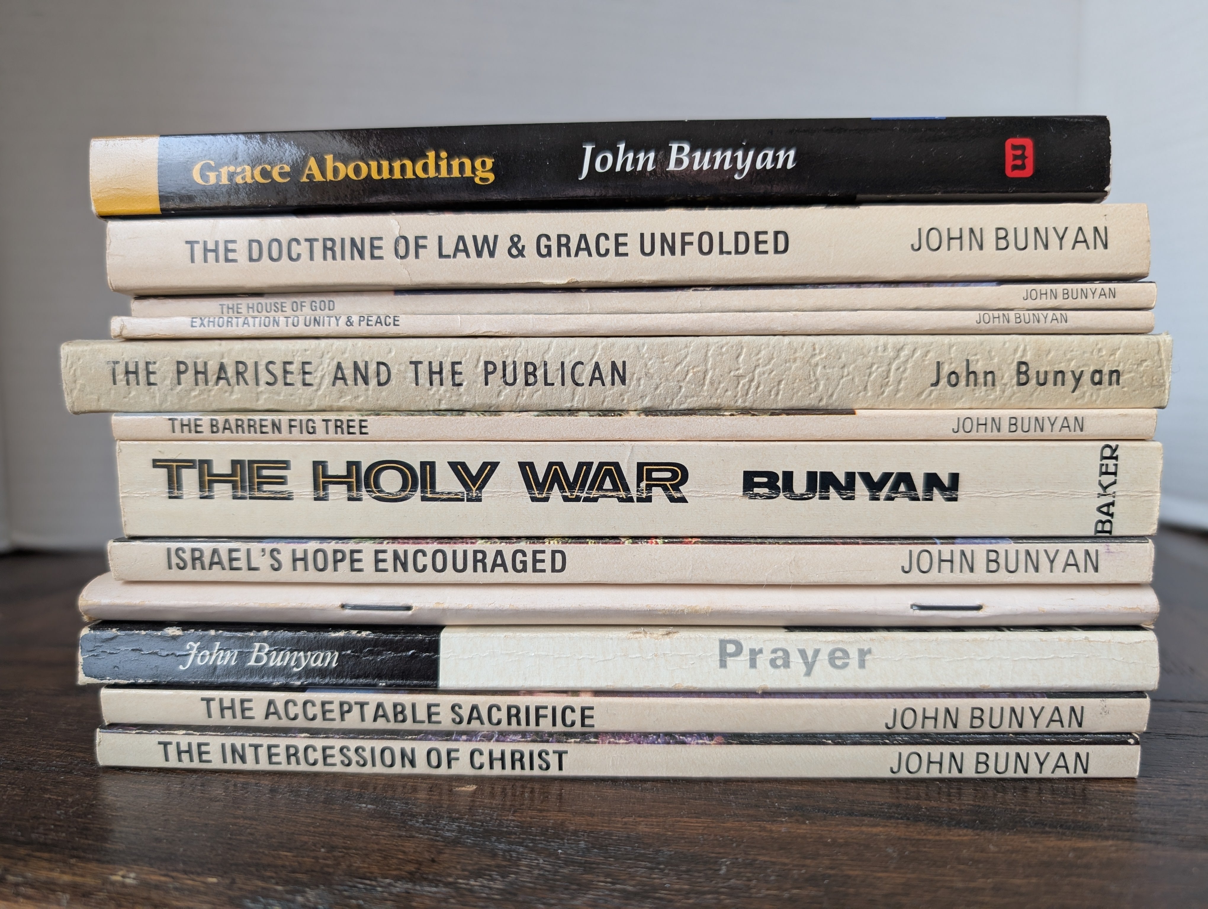 USED - John Bunyan 12 Book Bundle - USED