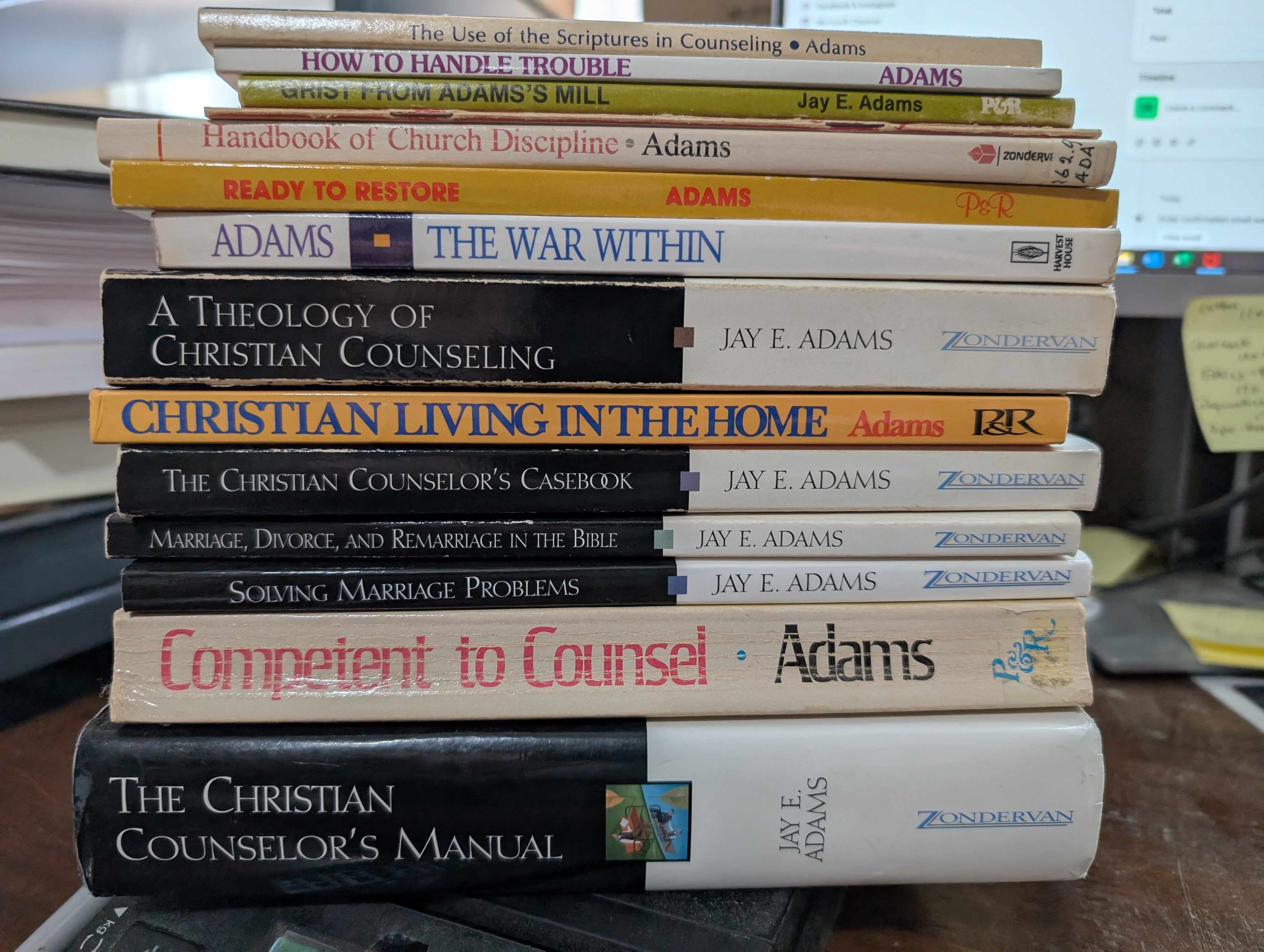 USED - Jay Adams 13 Book Bundle -  USED