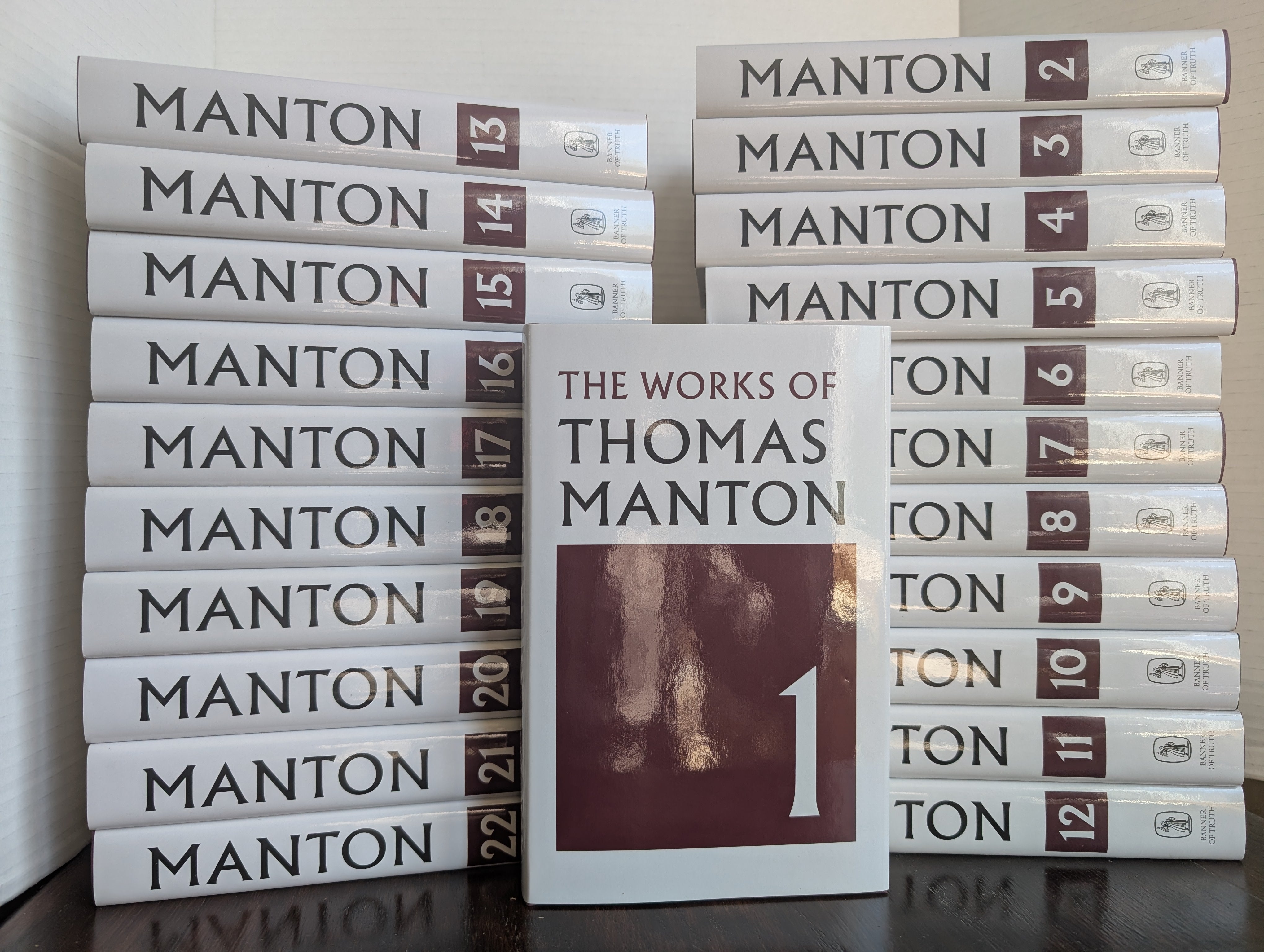 USED -  The Works of Thomas Manton - 22 Volume Set  -  USED