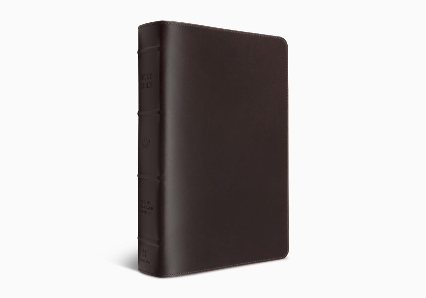 ESV Heirloom Bible, Heritage Edition Wellington Leather, Brown