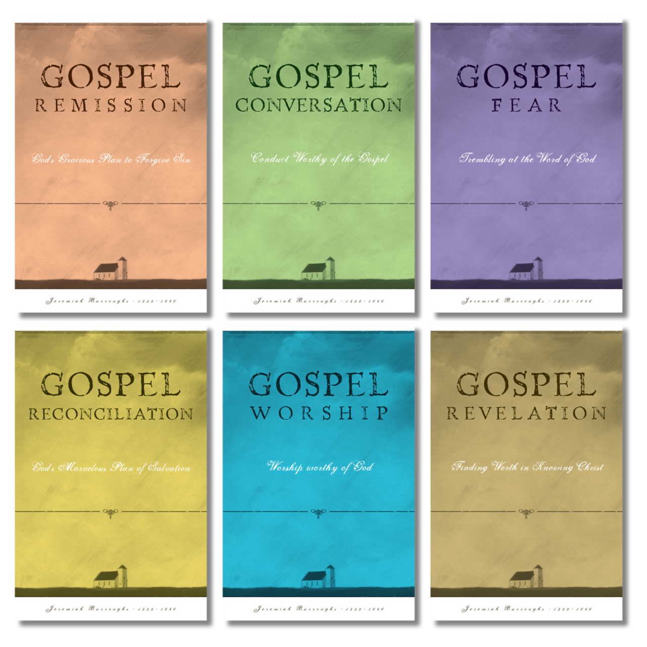 The Gospel Series - Paperback, 6 Vols. (Burroughs)