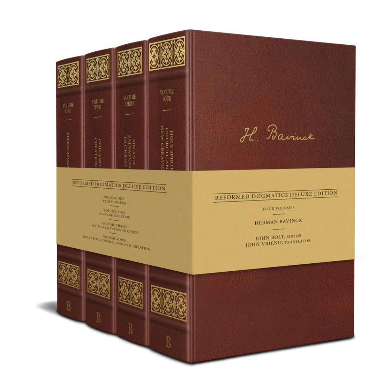 Reformed Dogmatics, 4 Volume Set - Deluxe Edition (Bavinck)