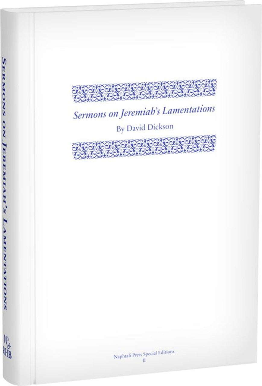 Sermons on Jeremiah's Lamentations (Dickson)